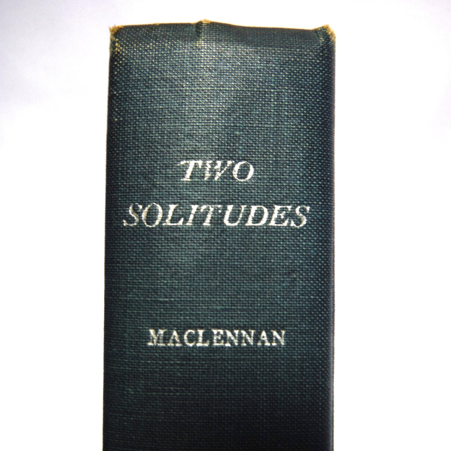 TWO SOLITUDES, by Hugh MacLennan: The RARE Edition by Duell, Sloan and Pearce of New York, USA (1945 1st Ed.)