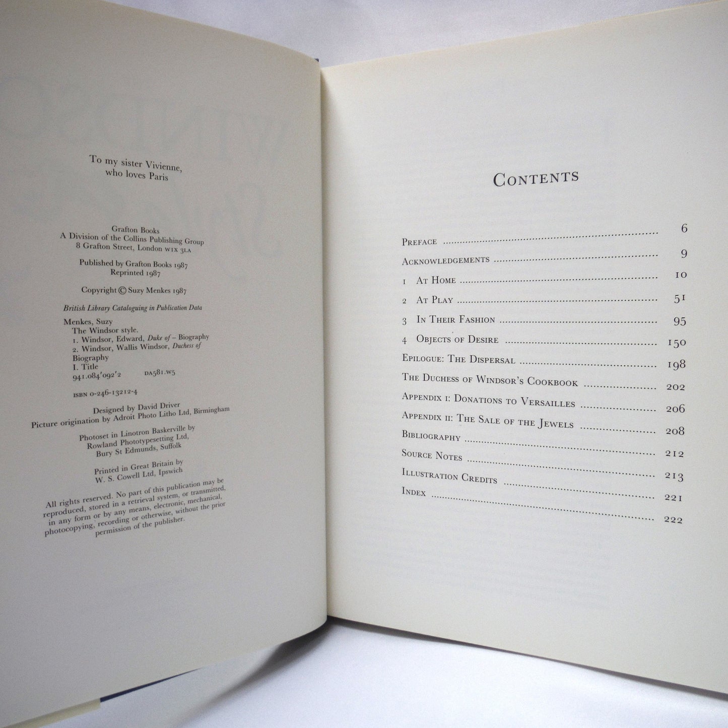 THE WINDSOR STYLE, by Suzy Menkes, with BONUS Majesty Magazine Winning Letter! (SIGNED 1st Ed.)