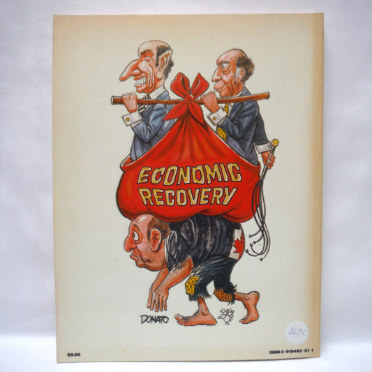 FROM HOME TO HERE, Donato's Political Cartoons by Andy Donato (1983 1st Ed.)