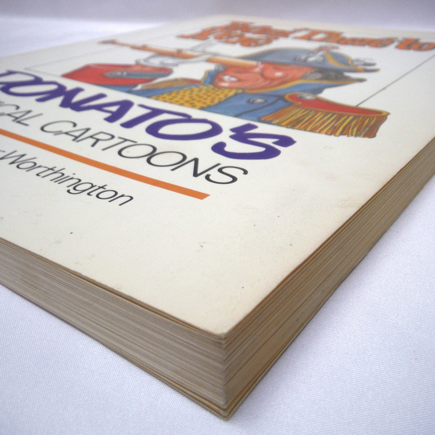FROM HOME TO HERE, Donato's Political Cartoons by Andy Donato (1983 1st Ed.)