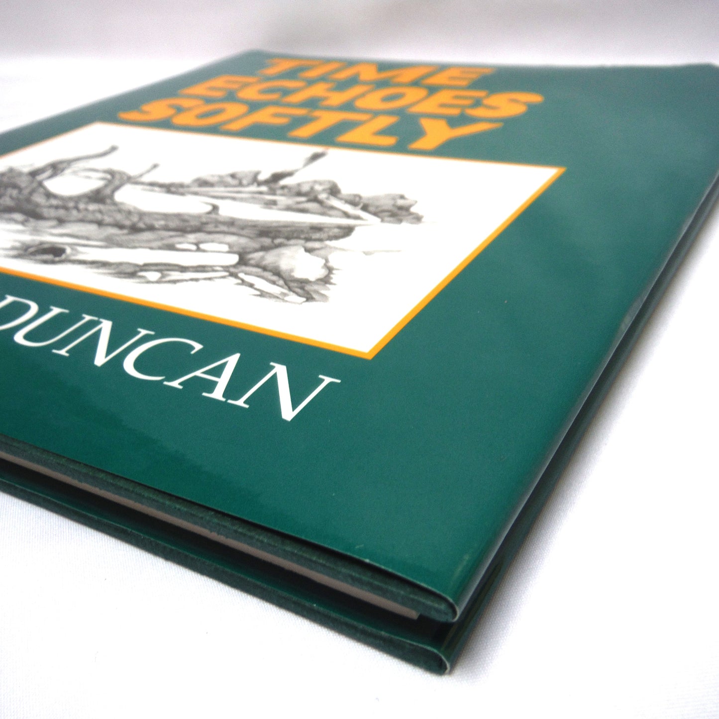 TIME ECHOES SOFTLY, Art and Poetry by Michael Duncan (1998 1st Ed.)