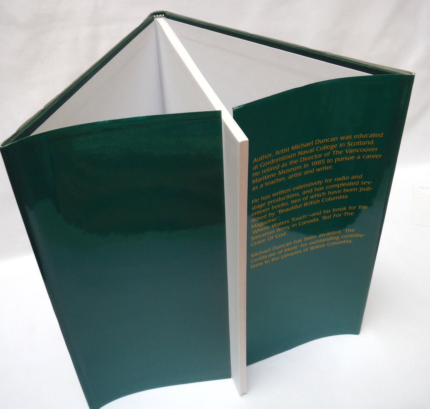 TIME ECHOES SOFTLY, Art and Poetry by Michael Duncan (1998 1st Ed.)