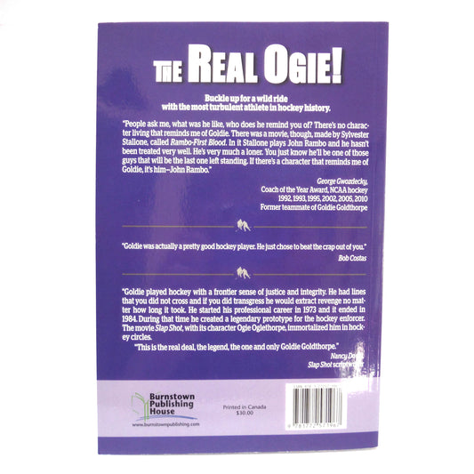 THE REAL OGIE! The Life and Legend of Goldie Goldthorpe, by Liam Maguire (1st Ed. SIGNED)