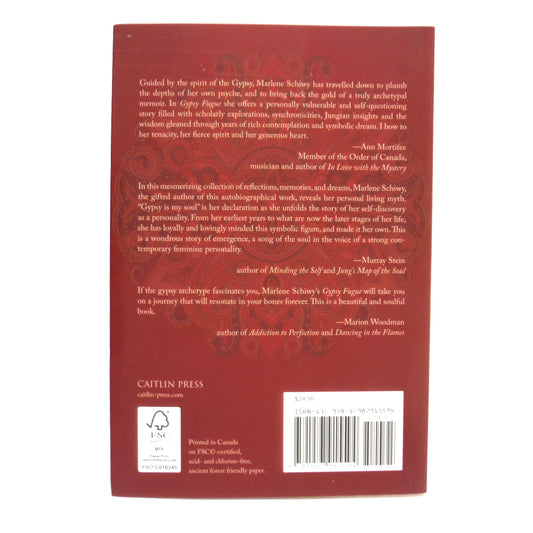 GYPSY FUGUE, An Archetypal Memoir by Marlene Schiwy (1st Ed. SIGNED)