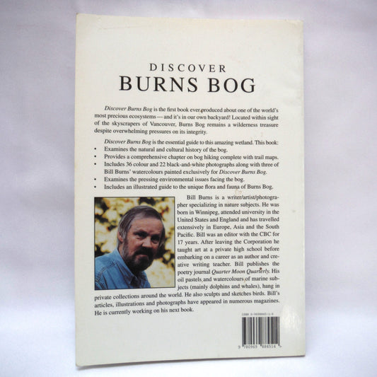 DISCOVER BURNS BOG, by Bill Burns, with Photography by Don DeMille (1st Ed. SIGNED)