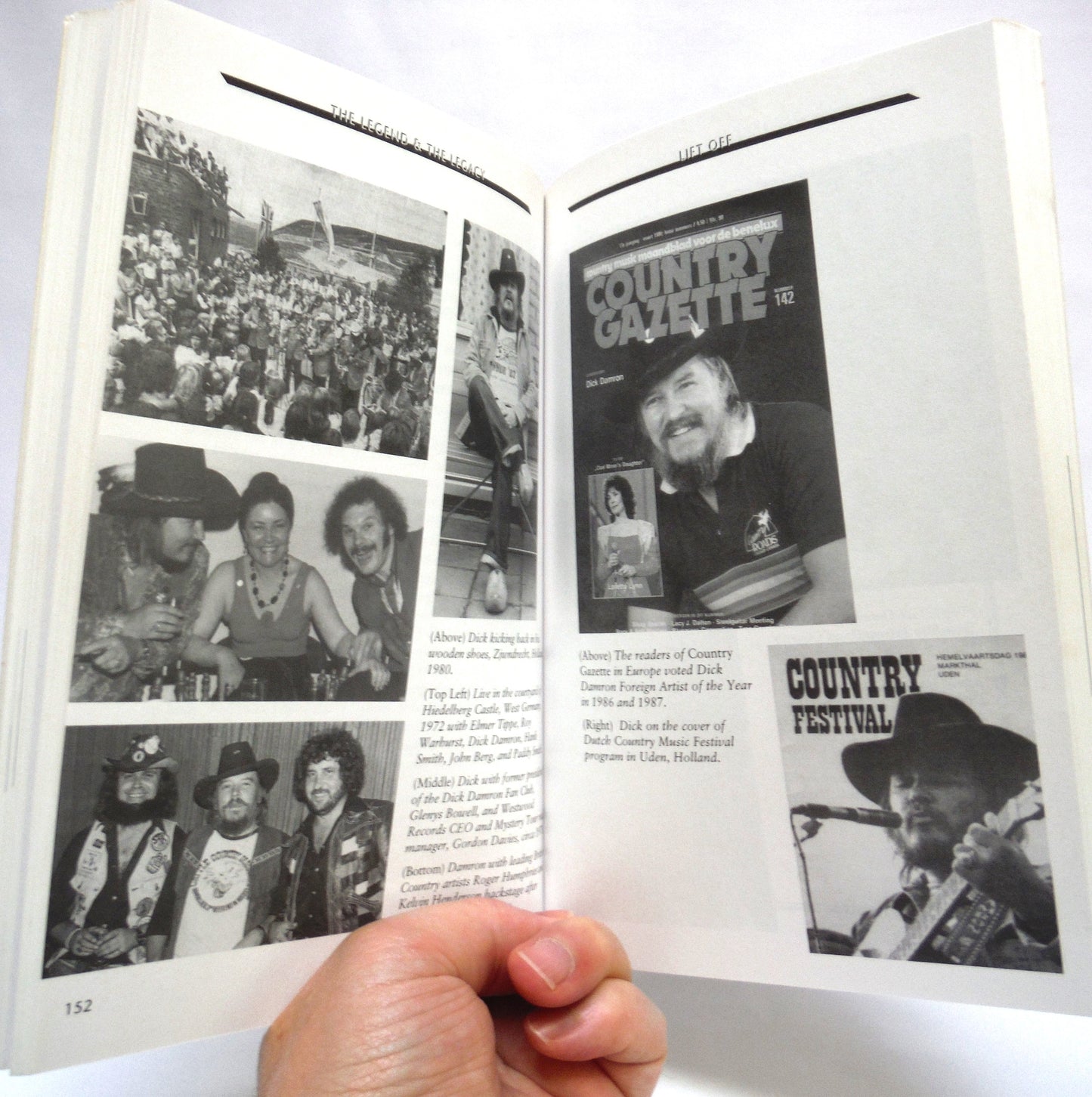 DICK DAMRON, THE LEGEND & THE LEGACY, An Autobiography by Dick Damron (1st Ed. SIGNED)