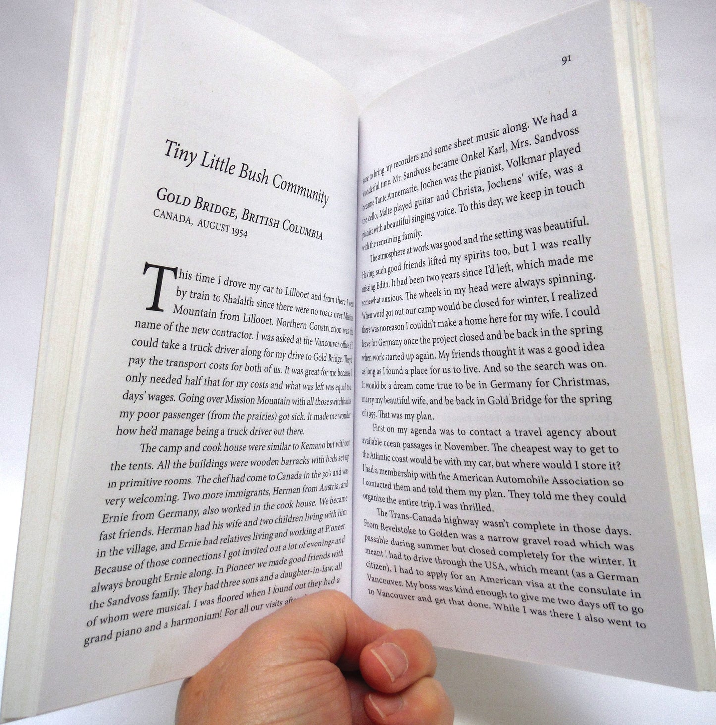 CROSSING BORDERS IN FAITH, A Memoir by Lothar Hack (1st Ed. SIGNED)