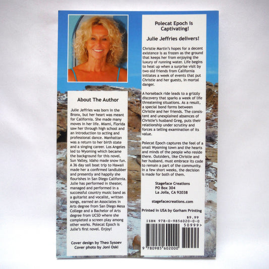 POLECAT EPOCH, The Novel by Julie Jeffries (1st Ed. SIGNED)