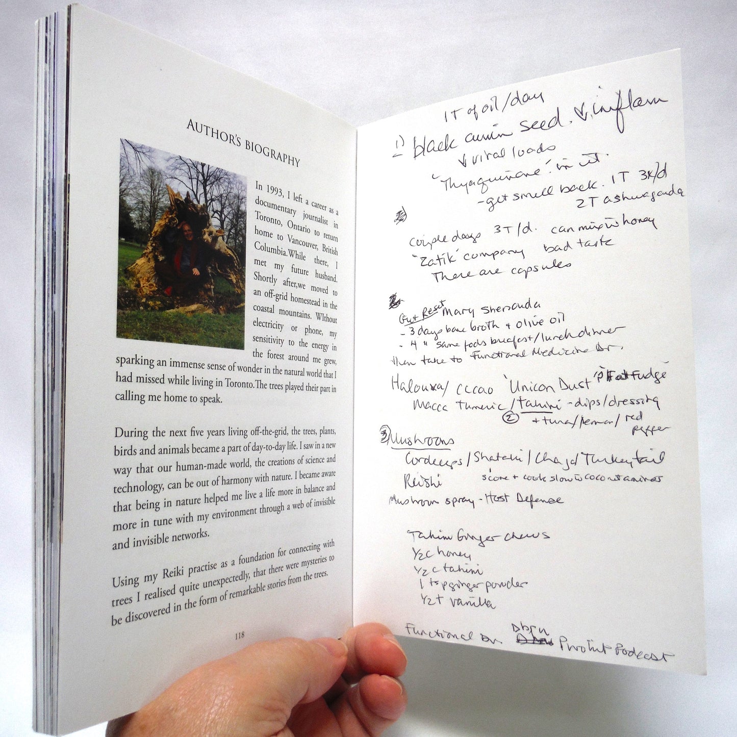 THE TREE WHISPERER: A collection of short stories told to me by TREES, by Michelle Beauregard (1st Ed. SIGNED)