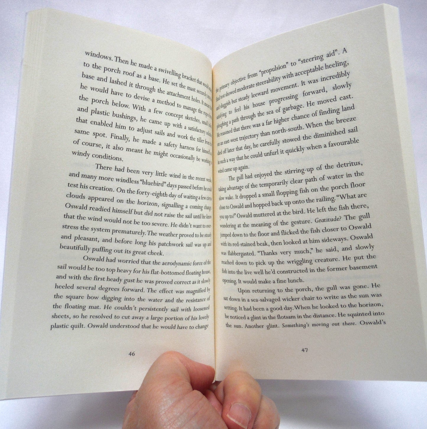 THE BRAVE NEW WORLD OF OSWALD P. LESSER, A Tale of Unlikely Events by Ash Hamilton (1st Ed. SIGNED)