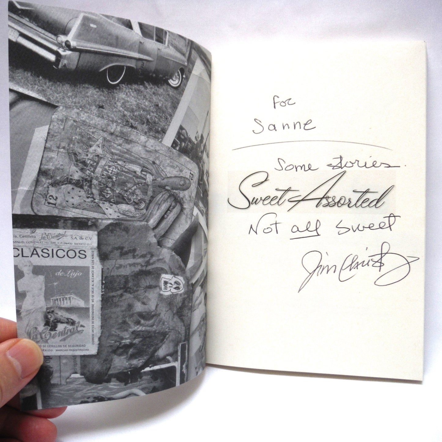 SWEET ASSORTED, 121 Takes From a Tin Box, by Jim Christy (1st Ed. SIGNED)