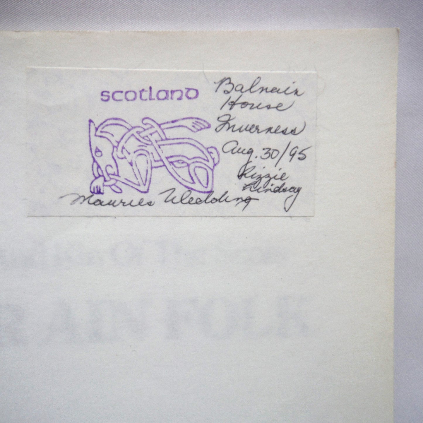 KITH AND KIN OF THE SCOTS, OOR AIN FOLK, by Rennie McOwan and others (1st Ed. SIGNED)
