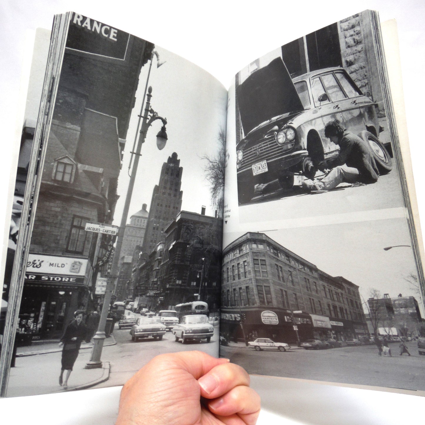 CHARLIE KING'S MONTREAL, 50 Years of Photos 1942 to 1992, Written and Edited by Maurice Chenier (1st Ed. SIGNED)