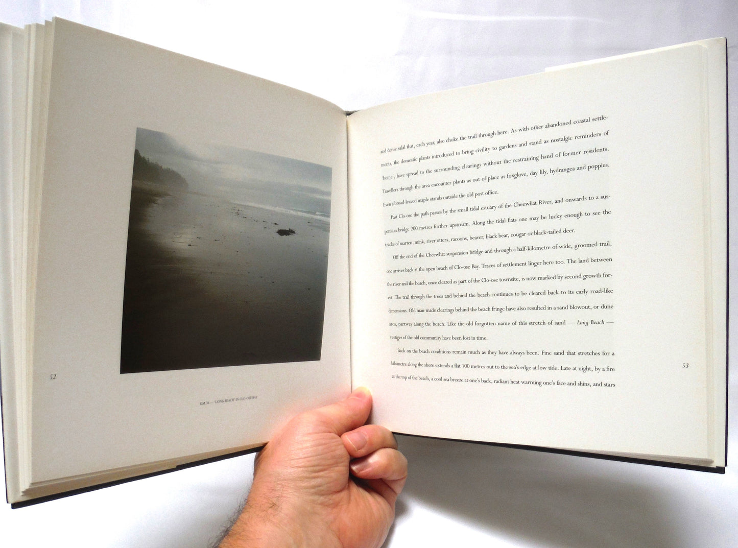 TIMELESS SHORE, Canada's West Coast Trail by George Allen (1994 1st Ed.)