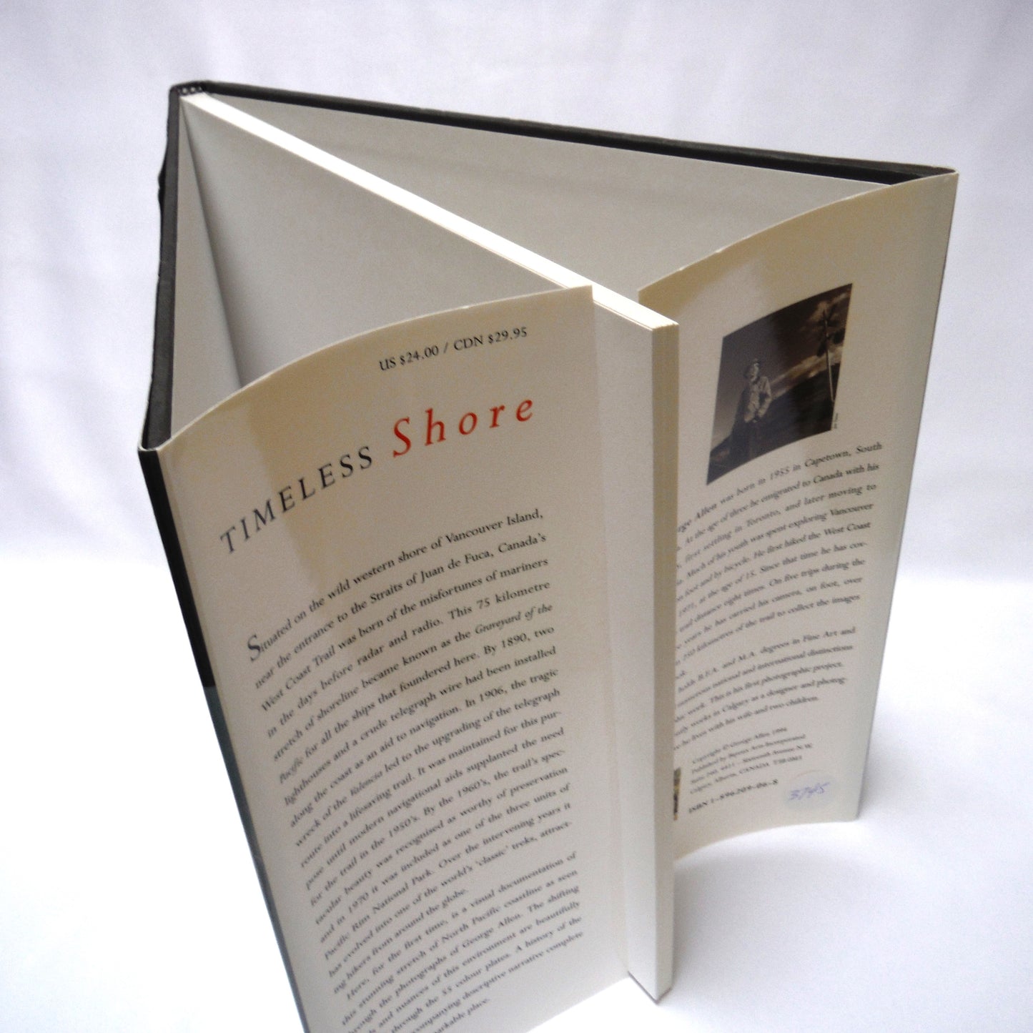 TIMELESS SHORE, Canada's West Coast Trail by George Allen (1994 1st Ed.)