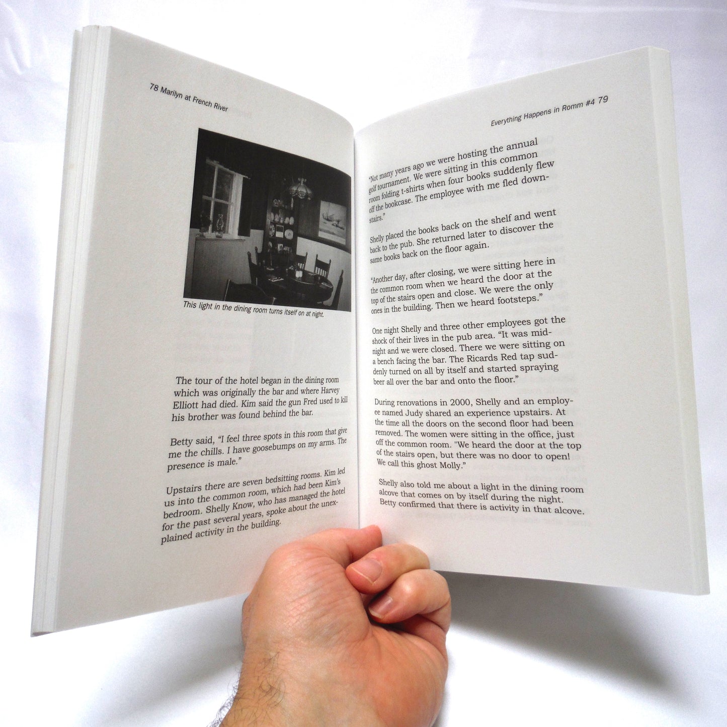 MARILYN AT FRENCH RIVER, and Other Ghostly Sightings, by Terry Boyle (2003 1st Ed.)