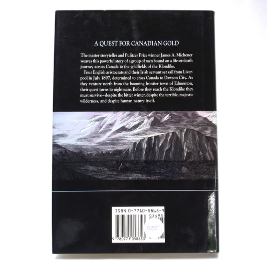 JOURNEY, A Quest For Canadian Gold, A Novel by James A. Michener (1988 1st Ed.)