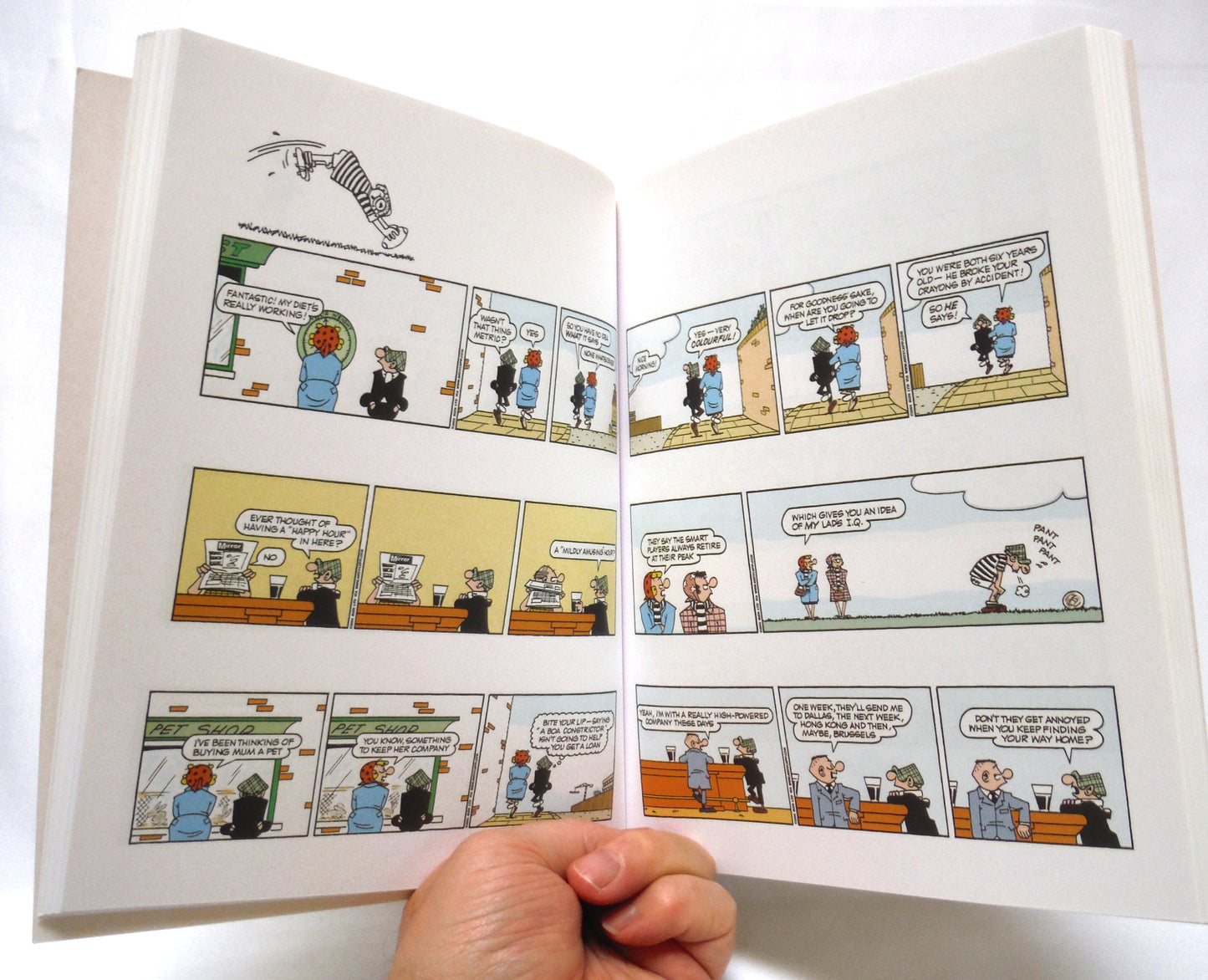 THE NEW ANDY CAPP COLLECTION, Number ONE by Reg Smythe, Edited by Duncan Ion (2004 1st Ed.)