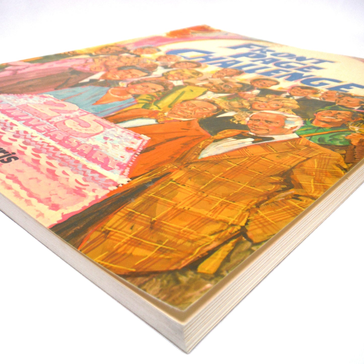 FRONT PAGE CHALLENGE, 25th Anniversary Edition by Alex Barris and the CBC (1981 1st Ed.)