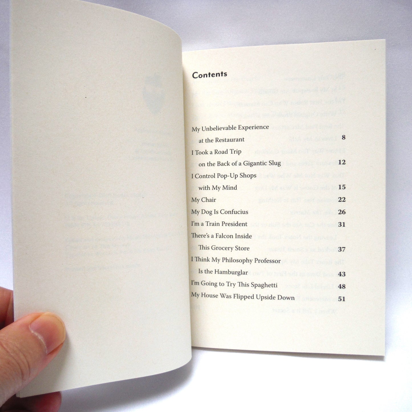 U IS FOR UPSIDE-DOWN HOUSE, Almost thirty Stories by Jordan Moffatt (1st Ed. SIGNED)