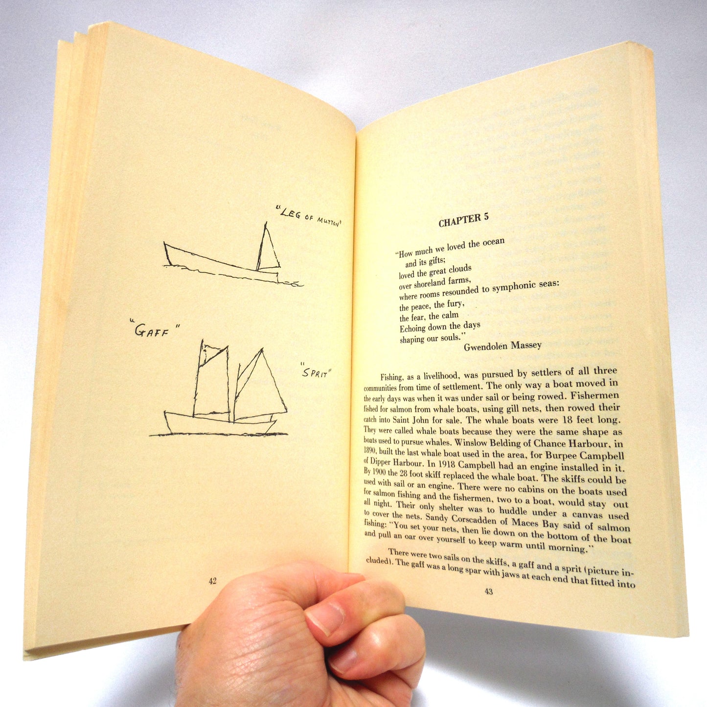 THE TIDES OF DISCIPLINE, South Shore New Brunswick History by Ethel Anne Thompson (1st Ed. SIGNED)