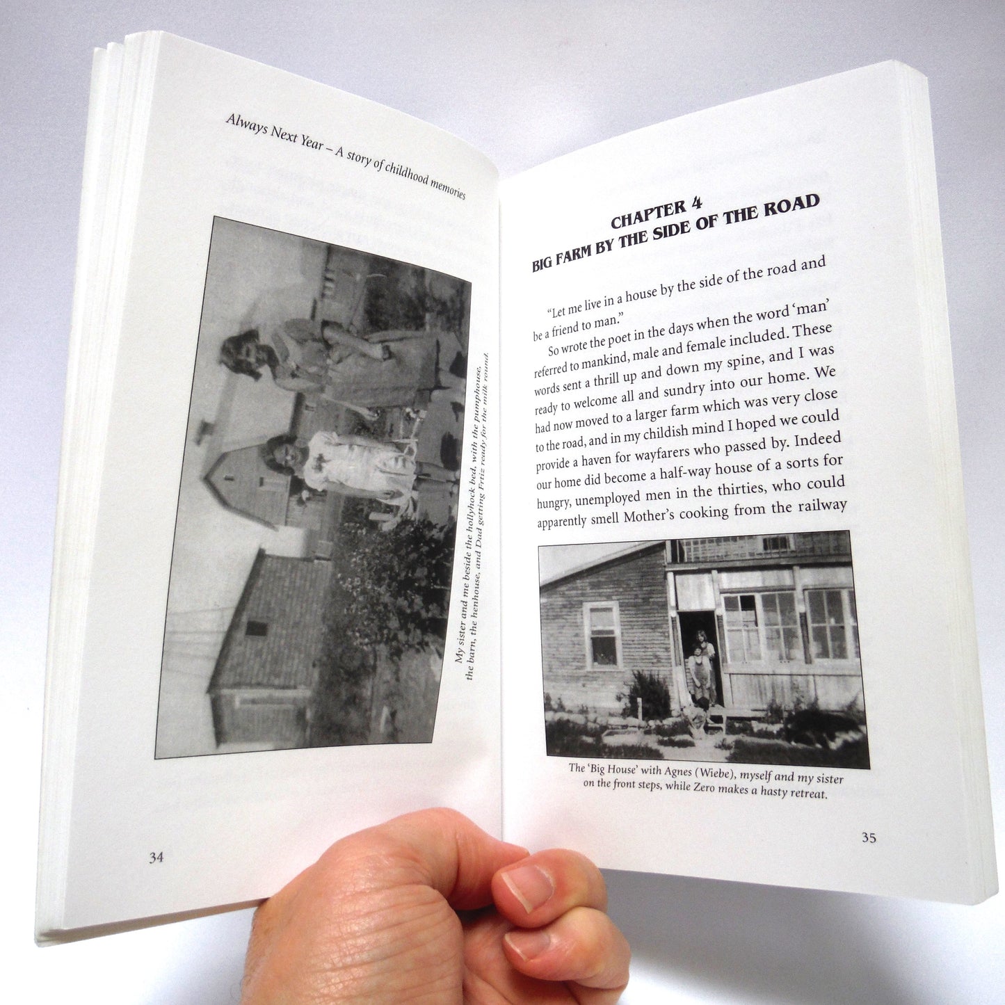 ALWAYS NEXT YEAR, A Story of Childhood Memories, by Alice M. Stainer (1st Ed. SIGNED)