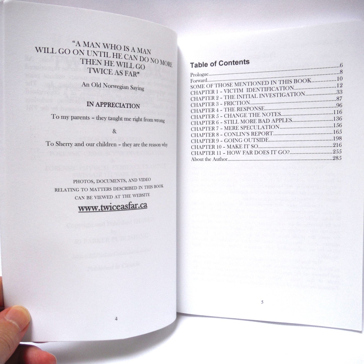 TWICE AS FAR, The True Story of Swissair 111 Airplane Crash Investigation, by Thomas C. Juby (1st Ed. SIGNED)