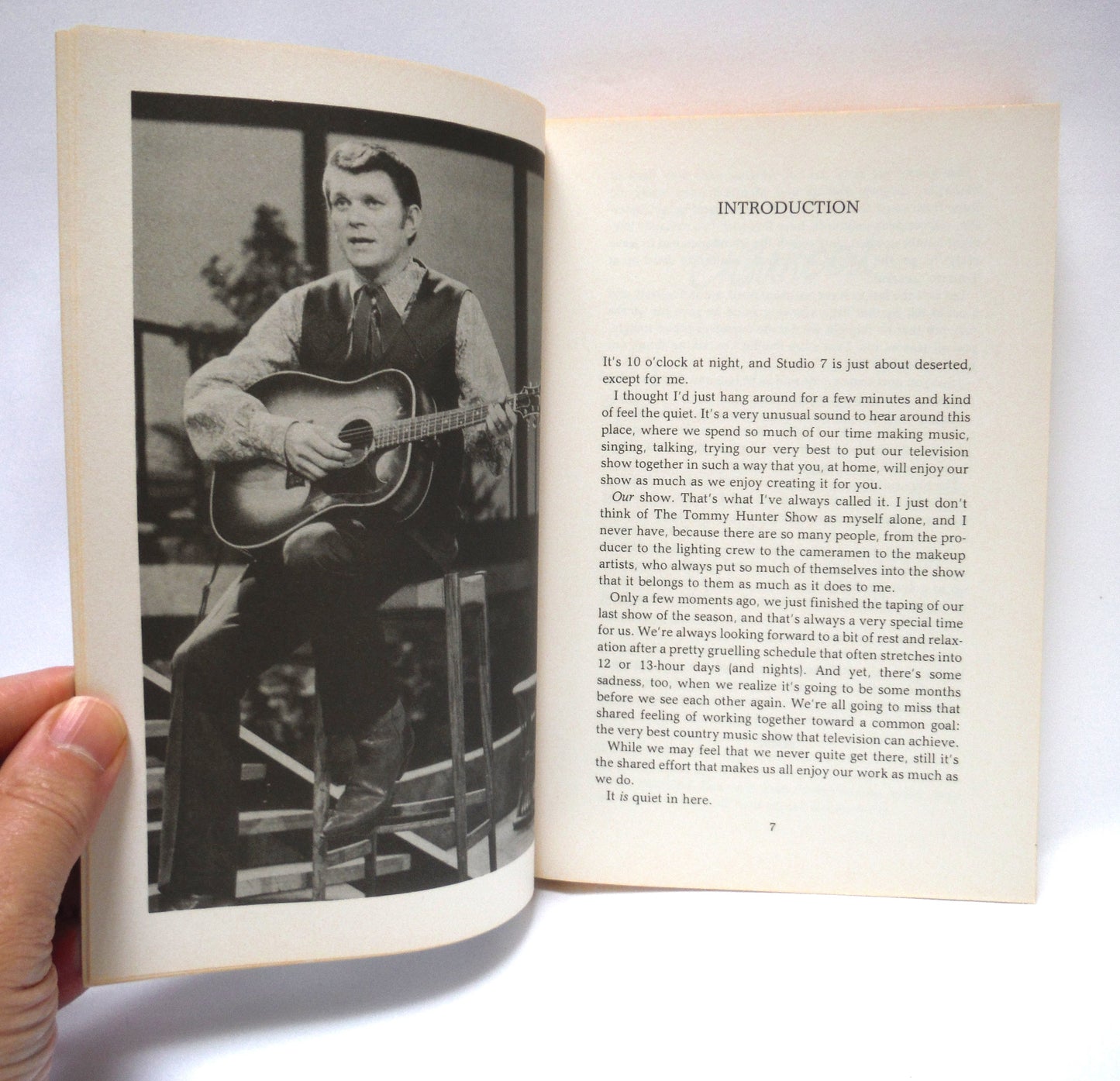 TOMMY HUNTER, My Story: A Reprint From the 1985 Edition, with Liane Heller (1st Ed. SIGNED)