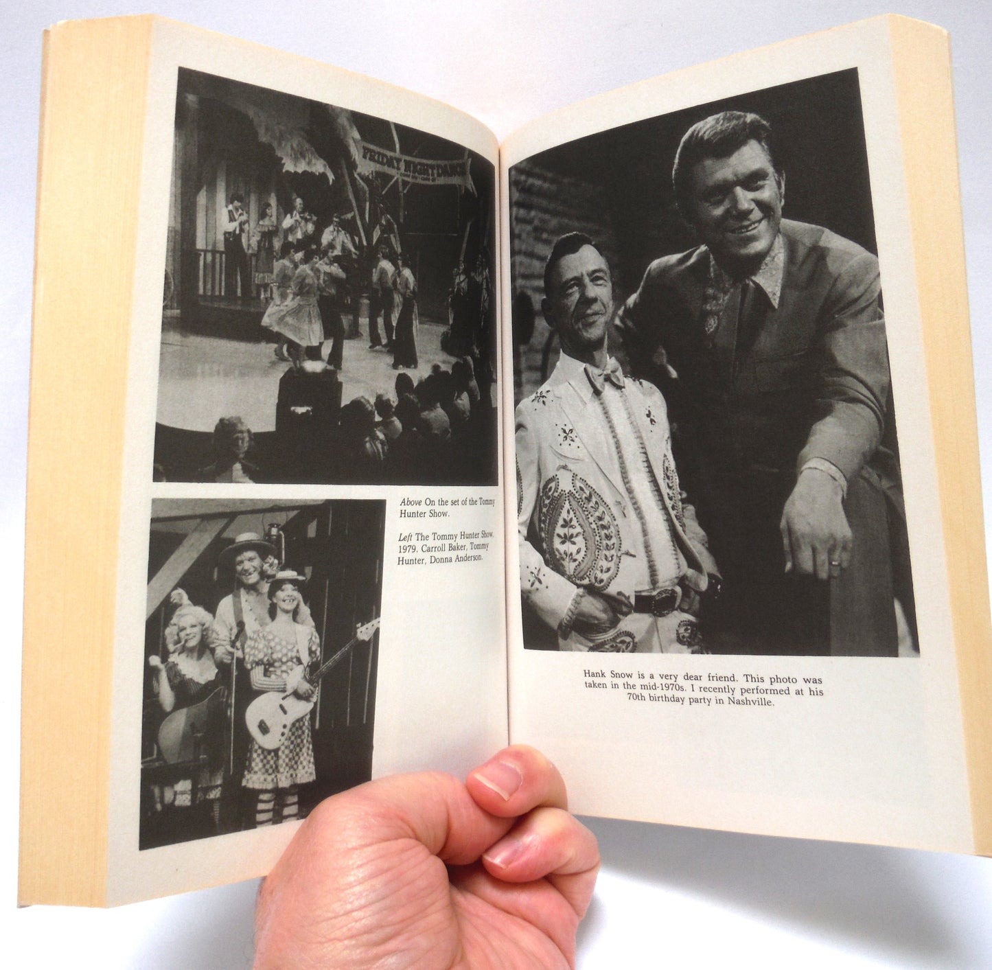 TOMMY HUNTER, My Story: A Reprint From the 1985 Edition, with Liane Heller (1st Ed. SIGNED)