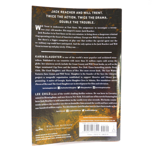 CLEANING THE GOLD, A Jack Reacher and Will Trent Short Story, by Karin Slaughter and Lee Child (2020 1st Ed.)