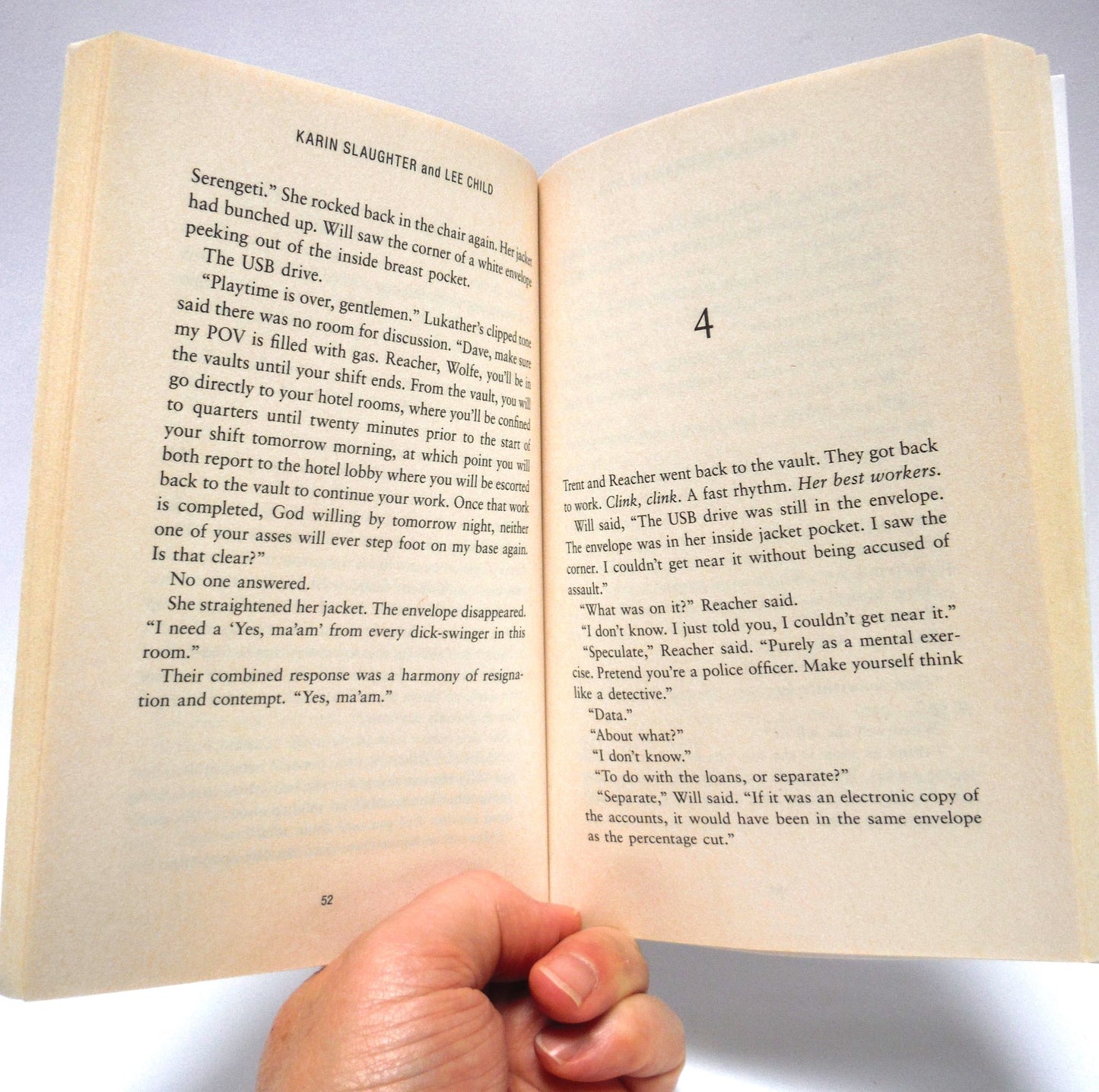 CLEANING THE GOLD, A Jack Reacher and Will Trent Short Story, by Karin Slaughter and Lee Child (2020 1st Ed.)