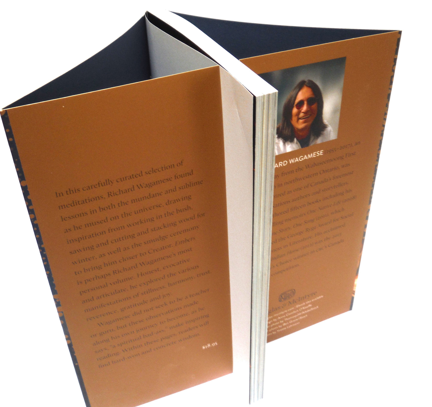 EMBERS: One Ojibway's Meditations by Richard Wagamese (2016 1st Ed.)