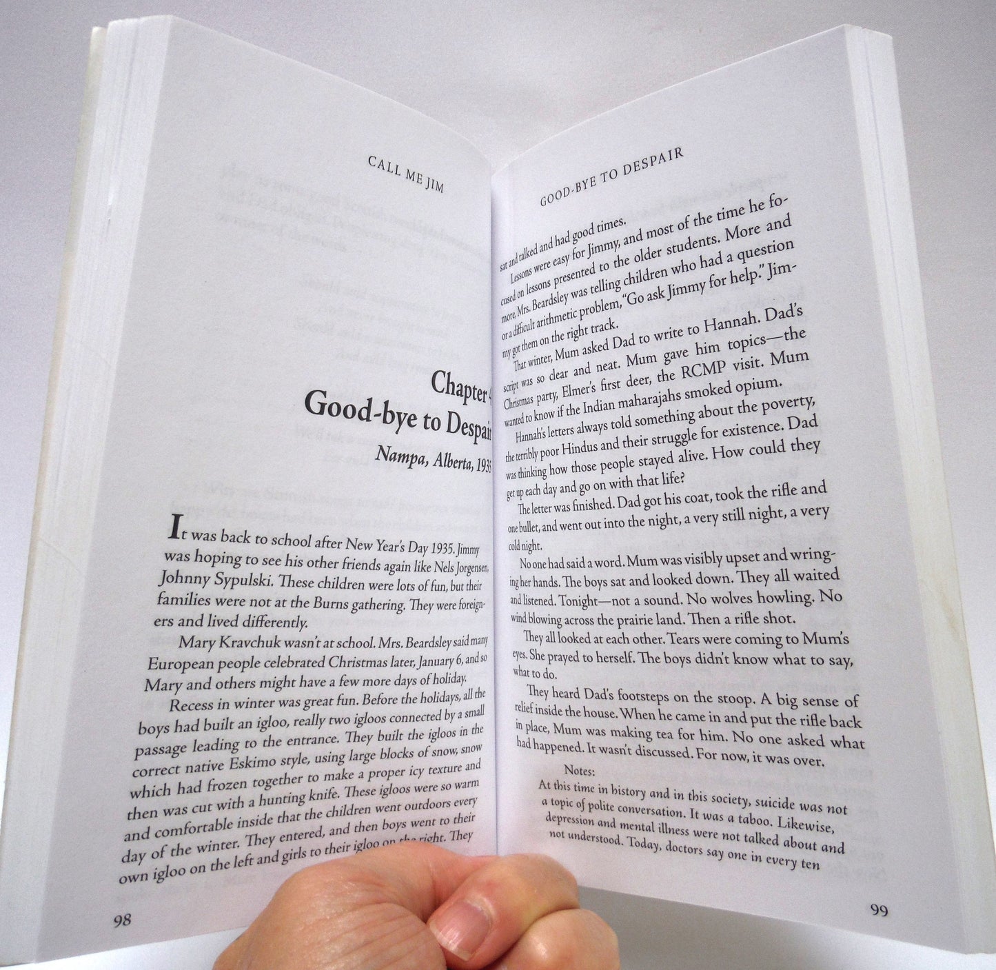 CALL ME JIM, A Childhood in the Canadian Wilderness, by Maria Pavel (2005 1st Ed.)