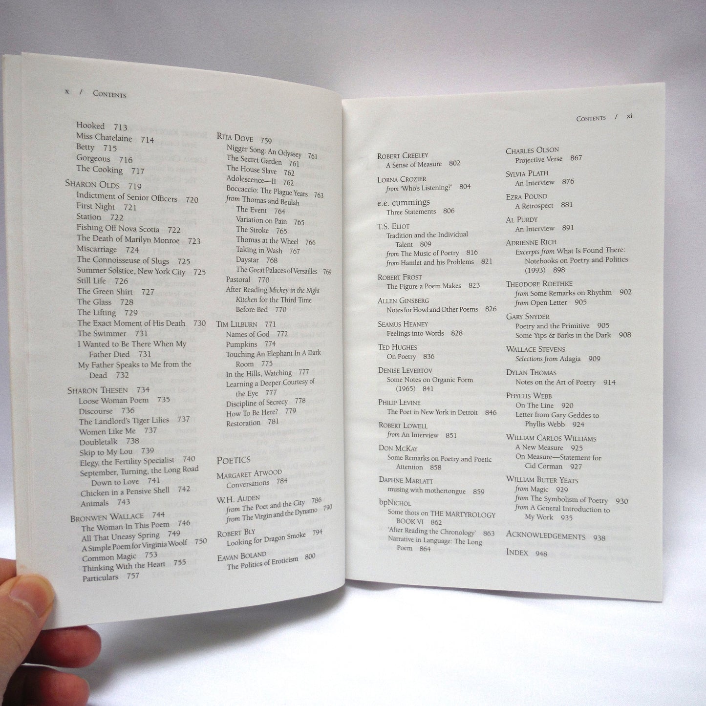 20th CENTURY POETRY & POETICS, Fourth Edition, Edited by Gary Geddes (1996 4th Ed.)
