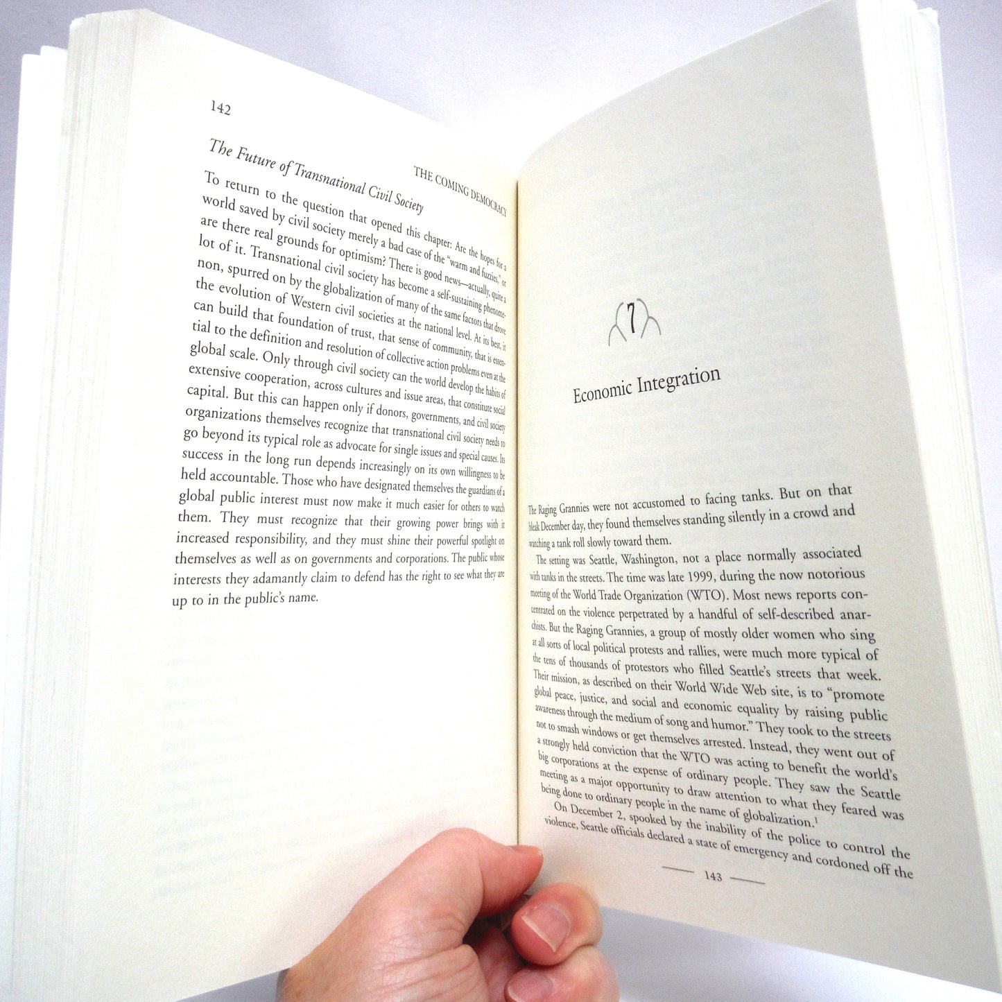 THE COMING DEMOCRACY, New Rules For Running a New World, by Ann Florini (2005 1st Ed.)