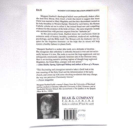 THE WOMAN WITH THE ALABASTER JAR, Mary Magdalen and the Holy Grail, by Margaret Starbird (1993 1st Ed.)