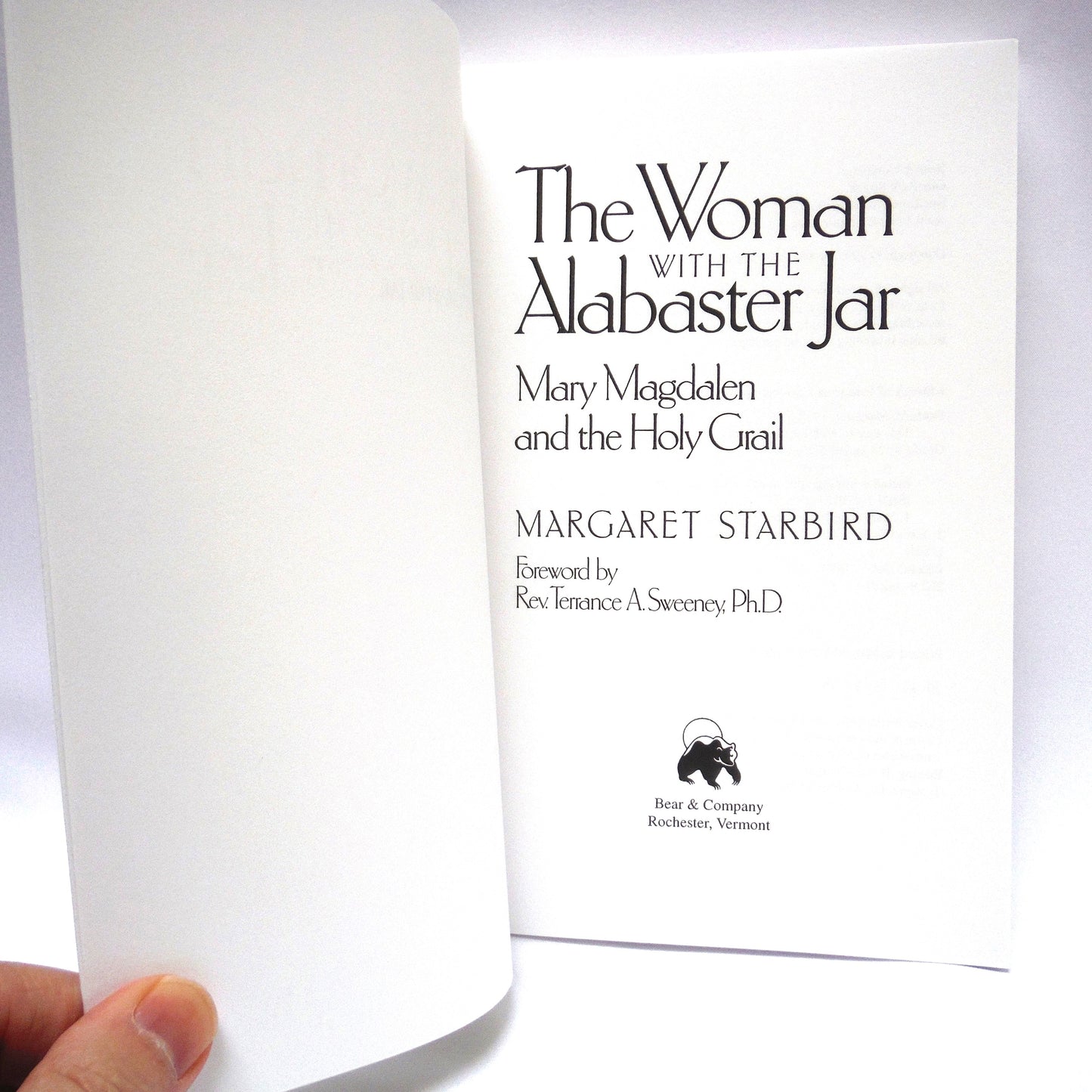 THE WOMAN WITH THE ALABASTER JAR, Mary Magdalen and the Holy Grail, by Margaret Starbird (1993 1st Ed.)