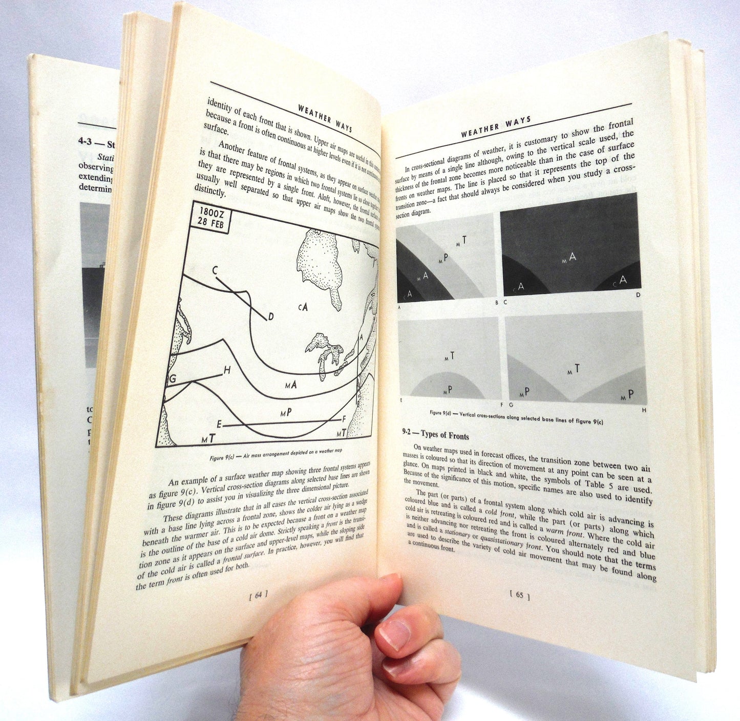 WEATHER WAYS, by the Meteorological Branch Department of Transport, Canada (1961 3rd Edition)
