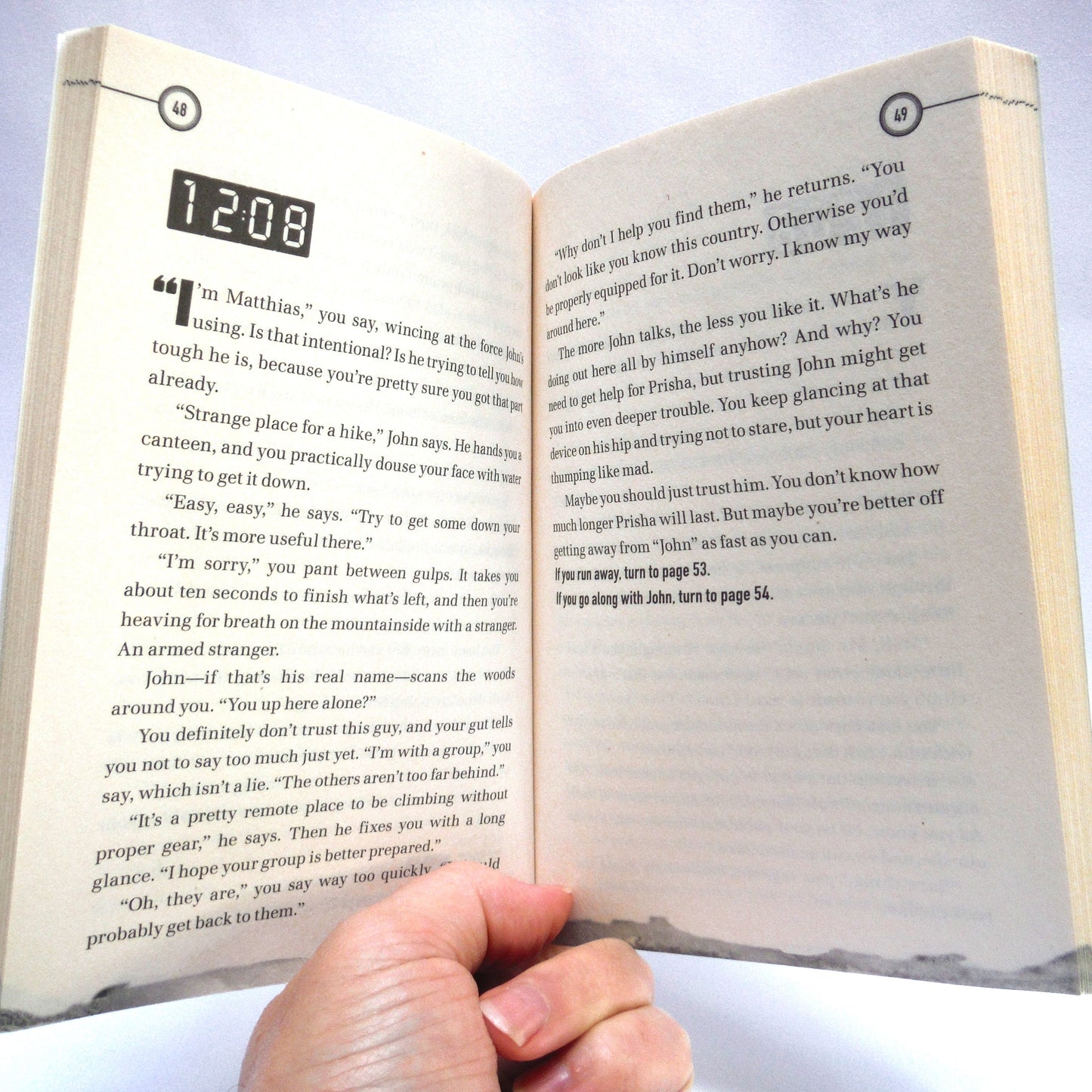 COUNTDOWN TO DANGER, CHOOSE YOUR OWN ENDING! Young Readers Canadian Survival Stories by Jeff Szpirglas (2018 1st Ed.)