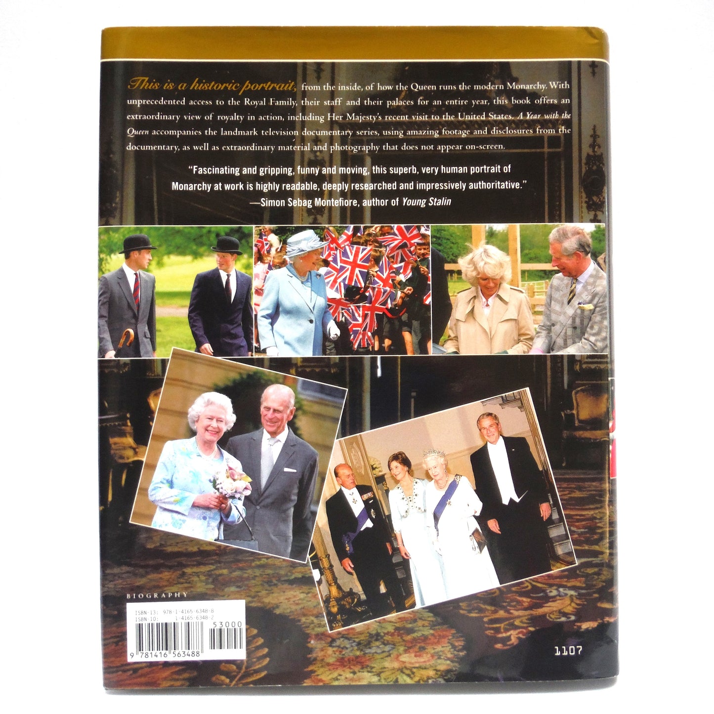 A YEAR WITH THE QUEEN: The Companion To The Television Documentary Series, by Robert Hardman (2007 1st Ed.)
