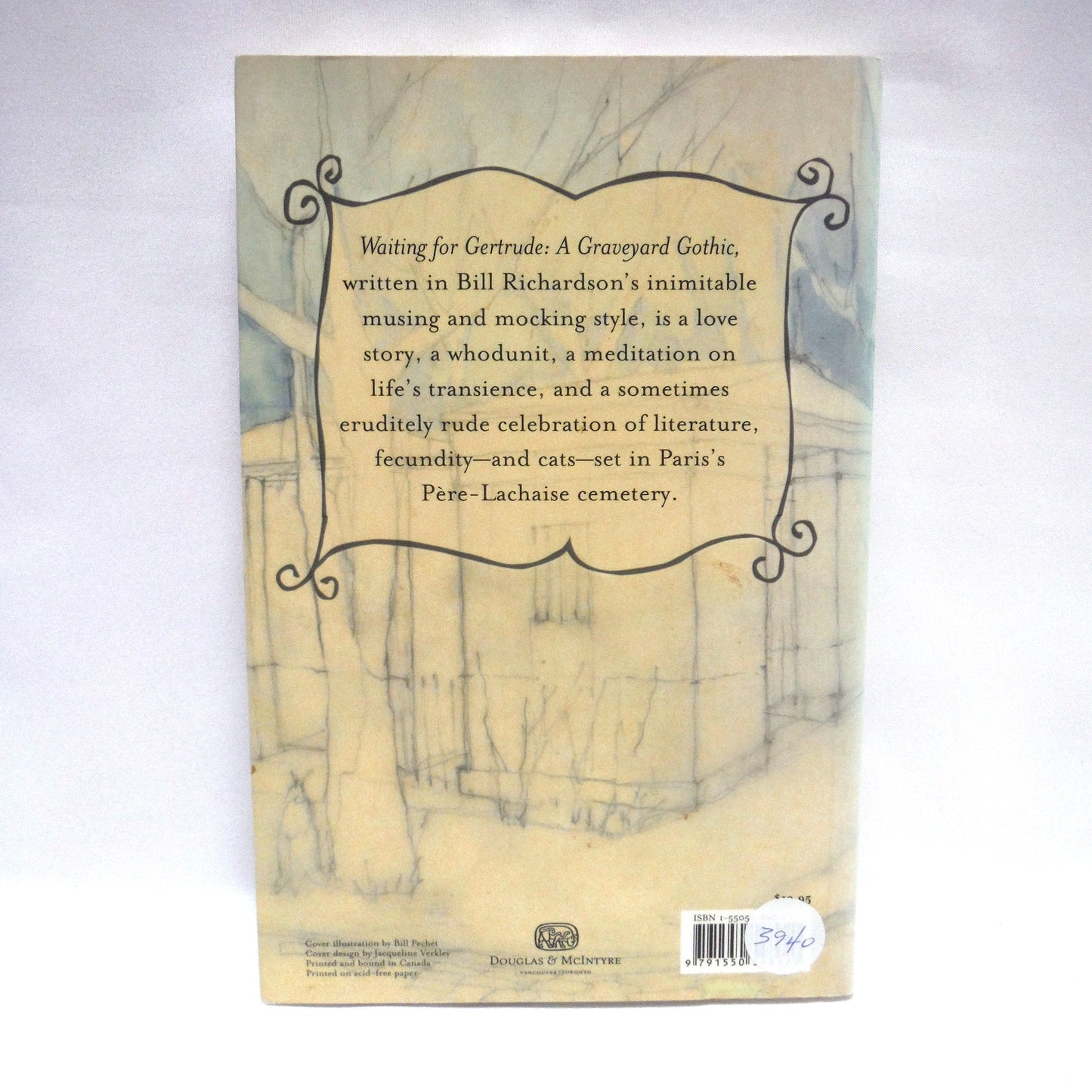 WAITING FOR GERTRUDE, A Graveyard Gothic by Bill Richardson (1st Ed. SIGNED)
