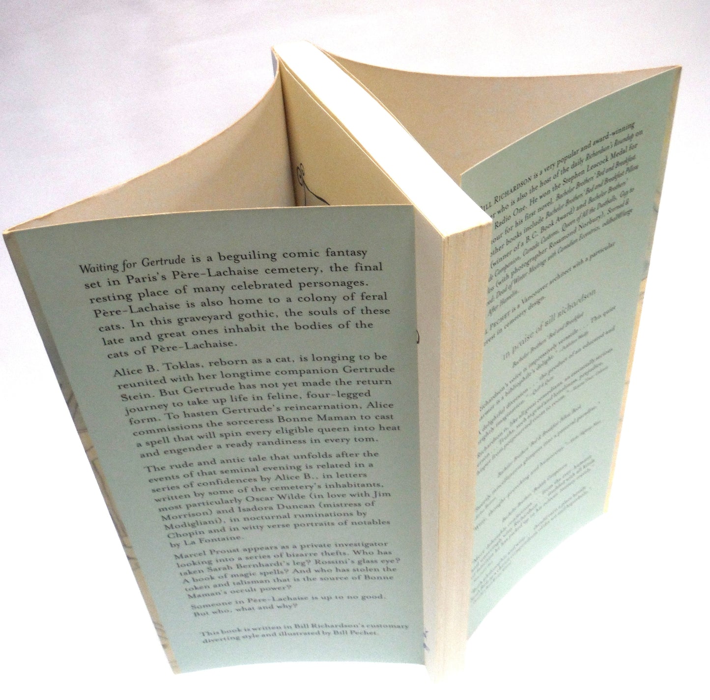 WAITING FOR GERTRUDE, A Graveyard Gothic by Bill Richardson (1st Ed. SIGNED)