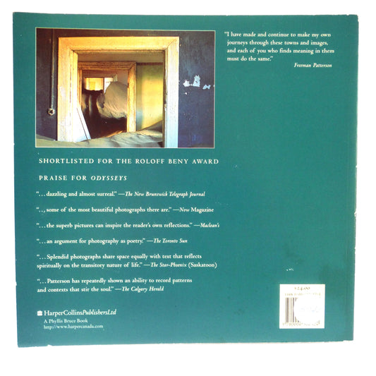 ODYSSEYS, Meditations and Thoughts for a Life's Journey, by Freeman Patterson (1st Ed. SIGNED)