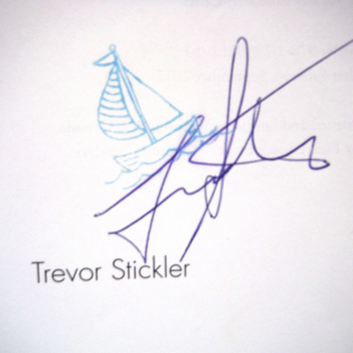 NATURAL-HY, How a humble home-built ferro-cement sailboat changed my life forever, by Trevor Stickler (1st Ed. SIGNED)