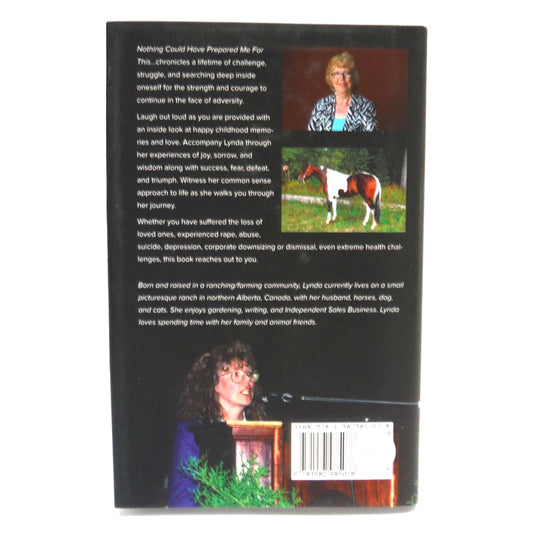 NOTHING COULD HAVE PREPARED ME FOR THIS, Stories by Lynda Drysdale (1st Ed. SIGNED)