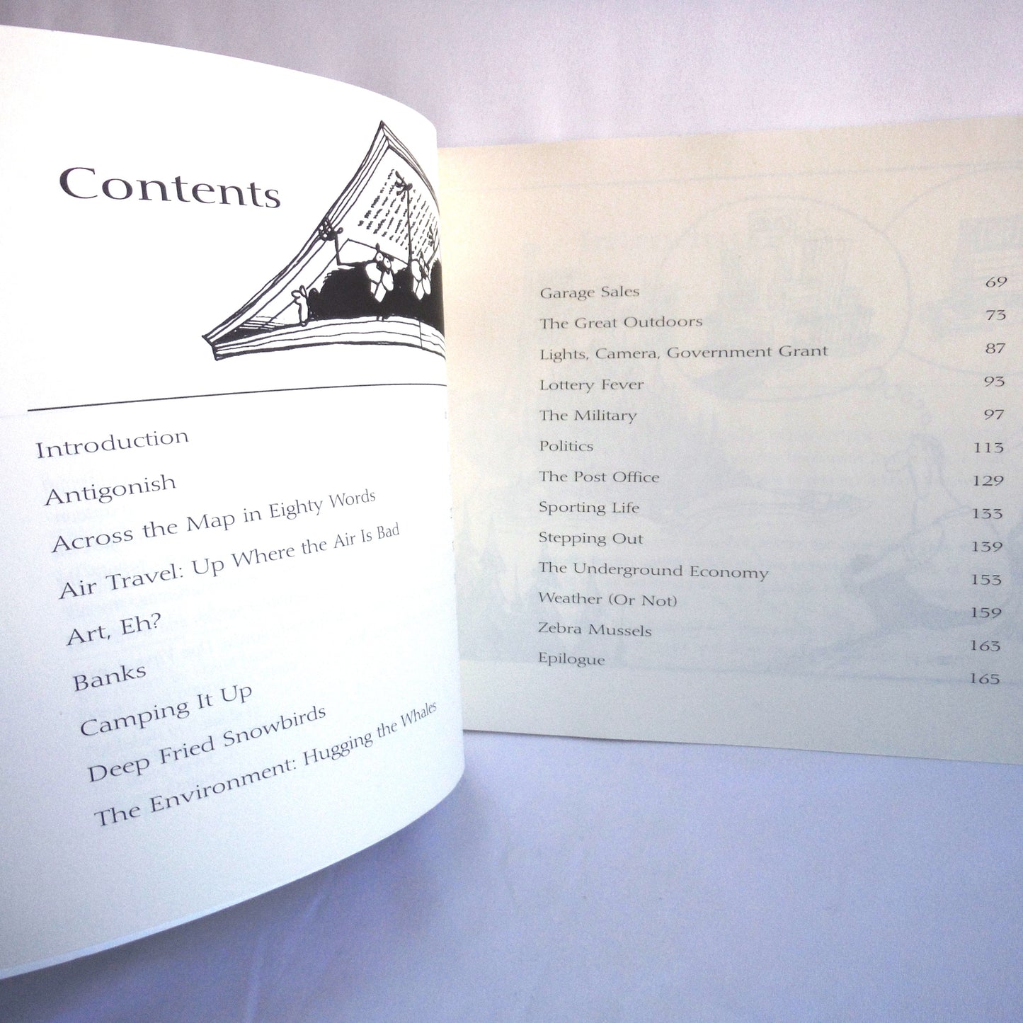 RAESIDE'S CANADA, From Antigonish to Zebra Mussels, Political Cartoons by Adrian Raeside (1994 1st Ed.)