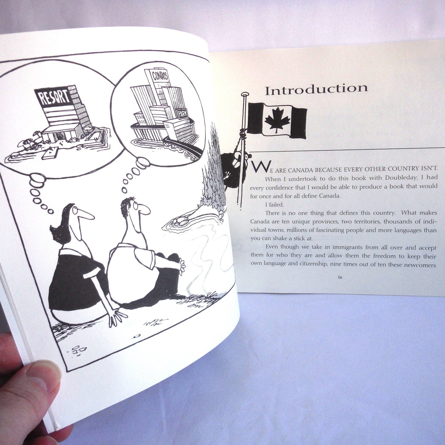 RAESIDE'S CANADA, From Antigonish to Zebra Mussels, Political Cartoons by Adrian Raeside (1994 1st Ed.)