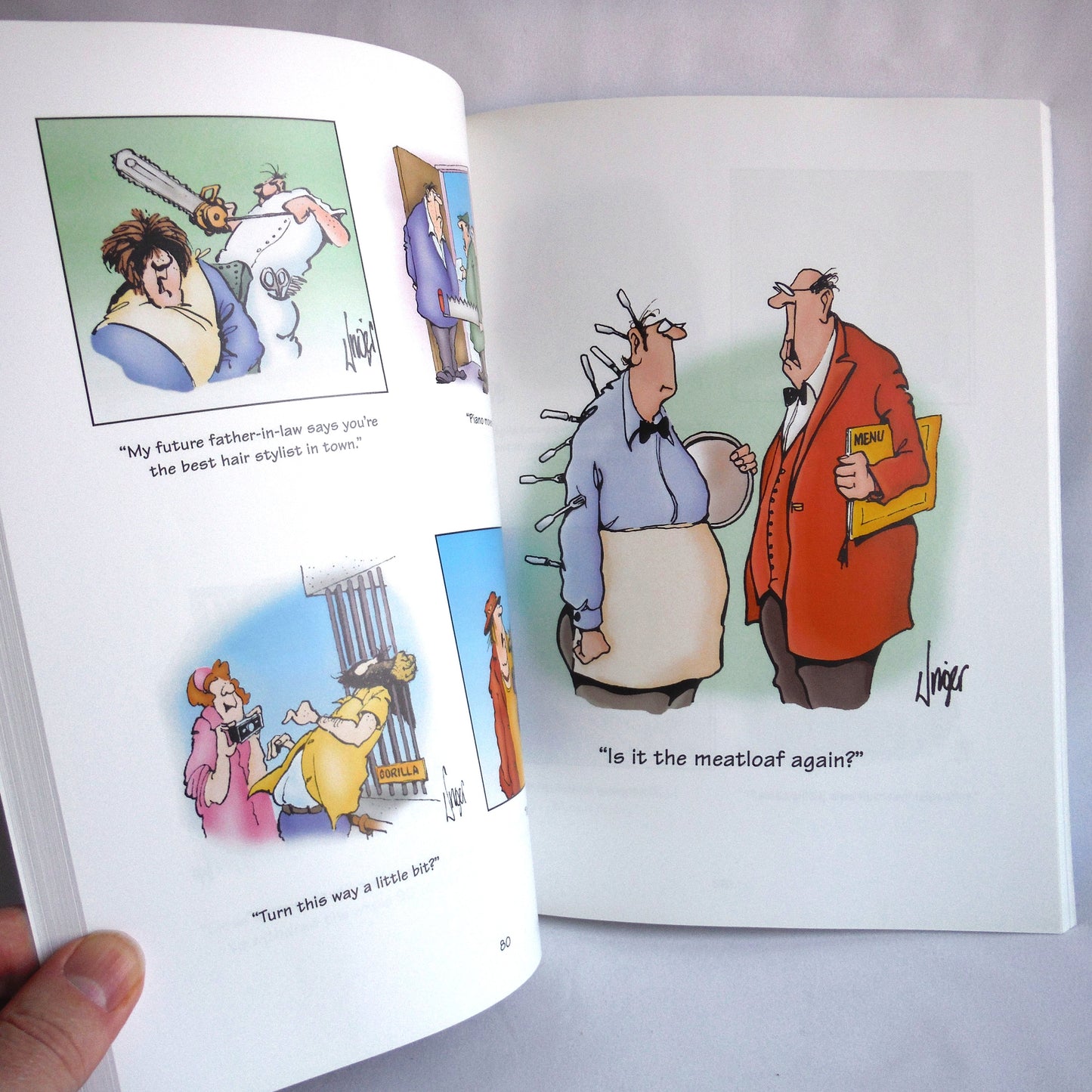 HERMAN, THE CLASSICS VOLUME 2, A Cartoon Collection by Jim Unger (2004 1st Ed.)