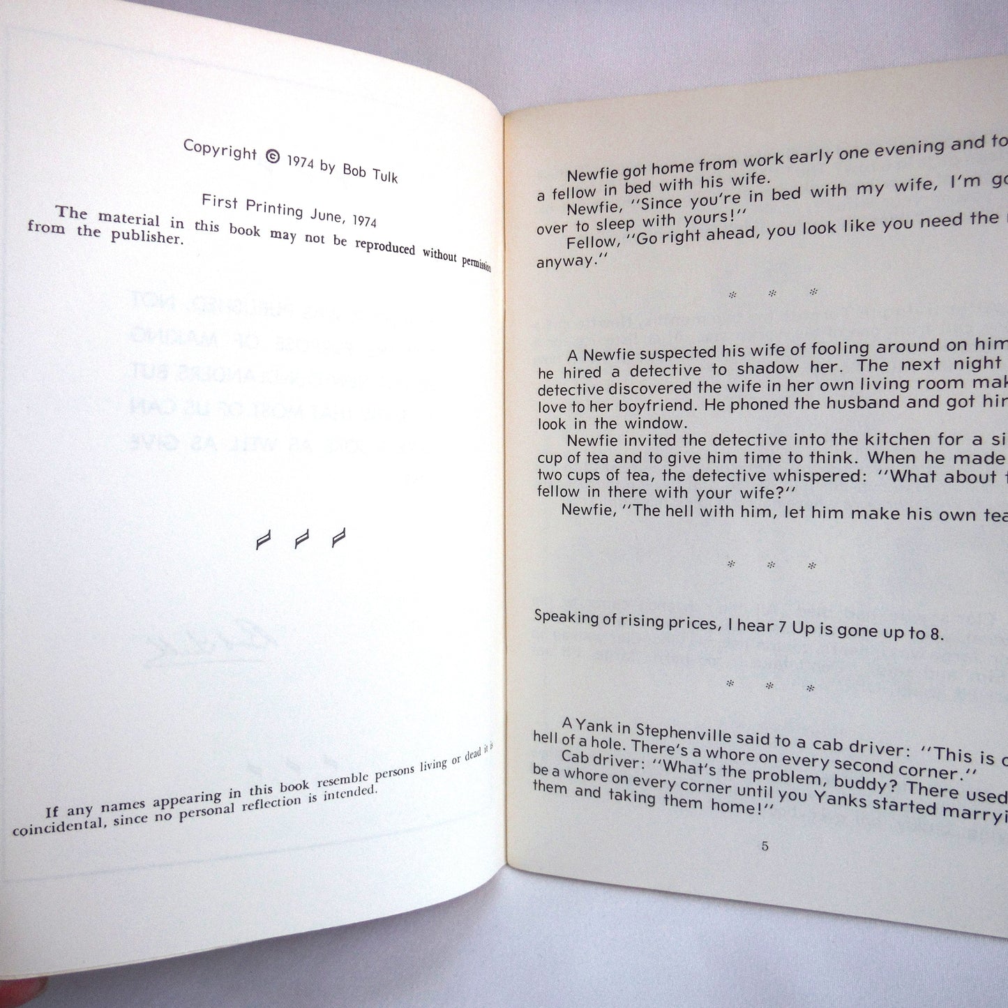NEWFIE JOKES VOLUME 8, and EVEN FUNNIER NEWFIE JOKES: A Paul's Two-Pack of Newfoundland Humour! (1974 1st Ed.)