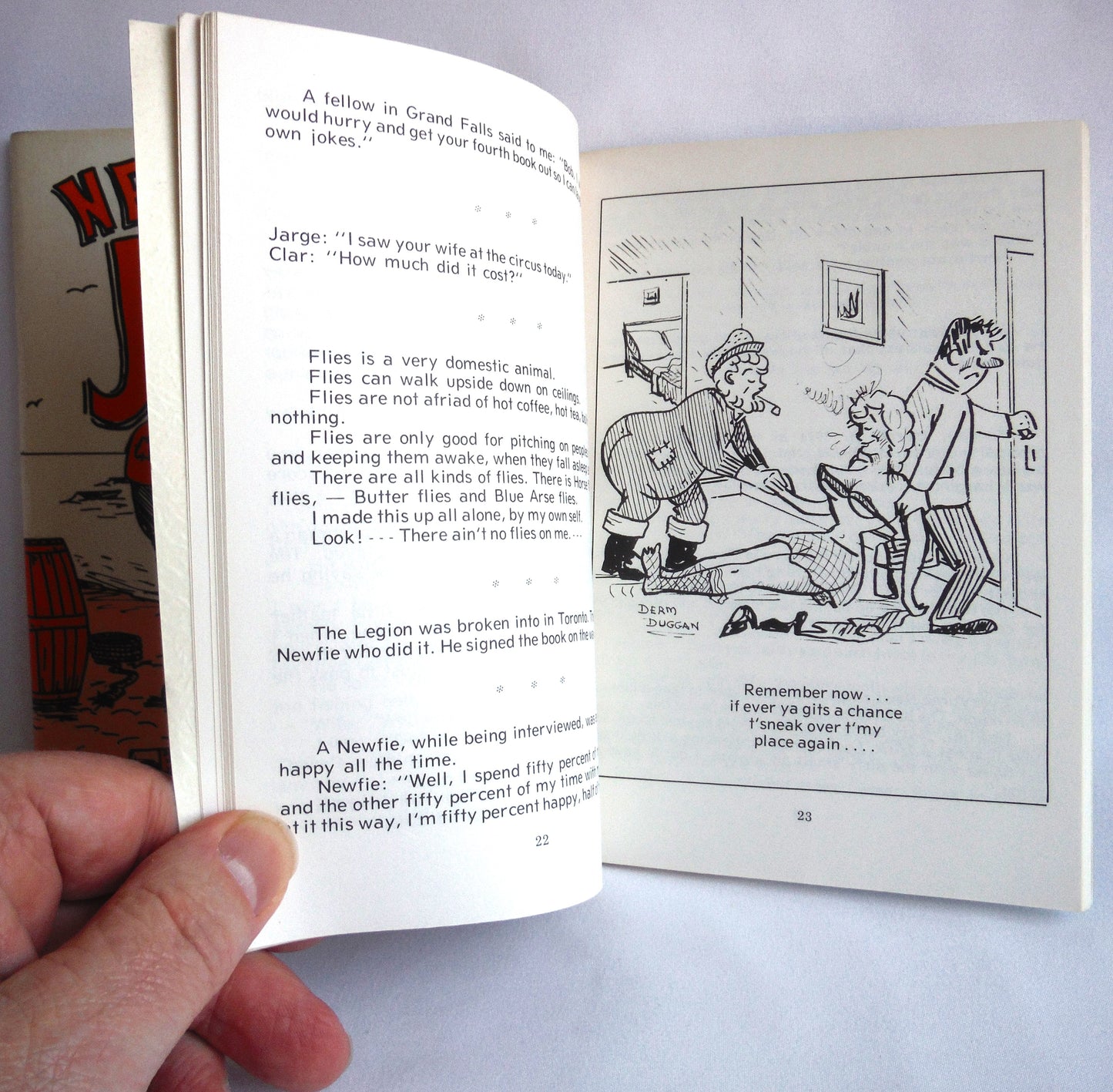 NEWFIE JOKES VOLUME 8, and EVEN FUNNIER NEWFIE JOKES: A Paul's Two-Pack of Newfoundland Humour! (1974 1st Ed.)
